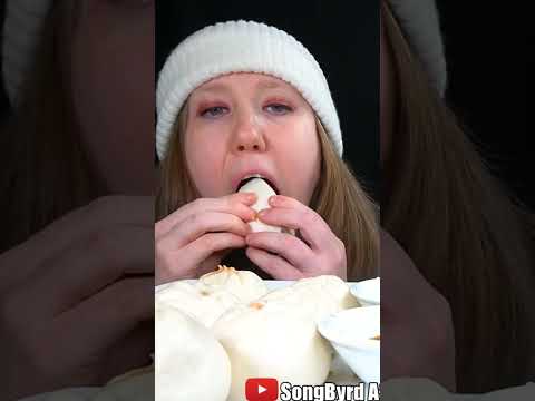 ASMR BAO BUN FEAST MUKBANG #shorts