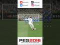 ركلة حرة رونالدو في دوري أبطال أوروبا في لعبة PES 2016 Pes2016 