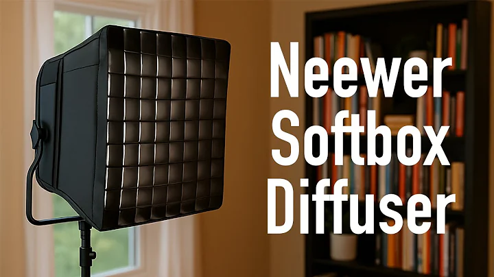 Neewer NS4S Softbox Diffuser for NL660 [Review]