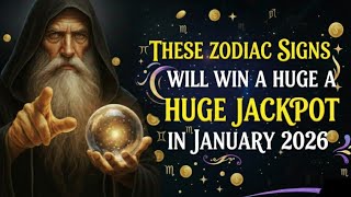These Zodiac Signs Will Win a Huge Jackpot in January 2026 | Lucky Money Prediction