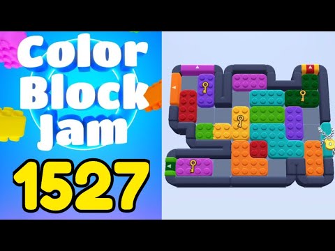 Color Block Jam Level 1527 Solution