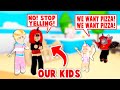 Our Kids Decided To Adopt Us For The Day And You Wont BELIEVE What Happened In Adopt Me! (Roblox)