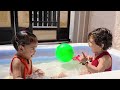 #shorts #cutebaby #babymoments #waterplay #twinmom #twins #momlife #kidsfun #playtime #viralshorts