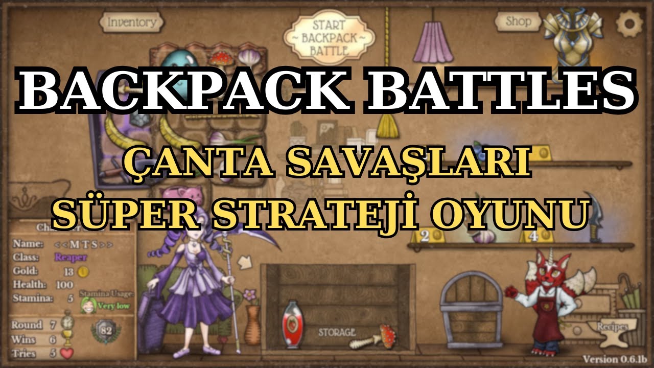 ÇANTA SAVAŞLARI | Süper Strateji Oyunu DENEMELİSİNİZ! | BACKPACK BATTLES TÜRKÇE