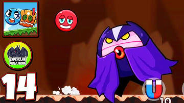 Ball V Red Boss Challenge Gameplay Full Game Walkthrough Tutorial (Android Mobile Game) Mountain