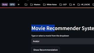 Movie Recommendation Engine: Demo by nnilayy