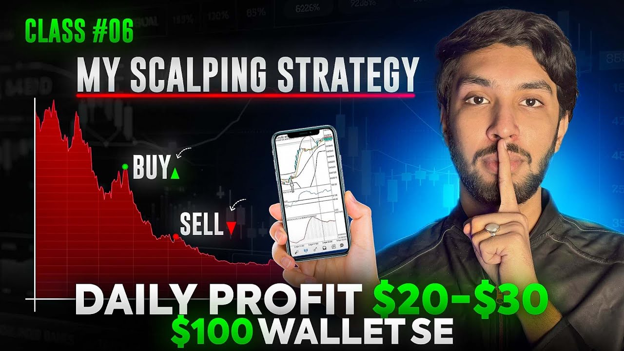 90% Accurate Scalping Strategy | Earn Daily $20-50 With $100 Margin | Crypto Taha
