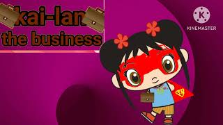 Kai-lan the business logo remake from pinki the business