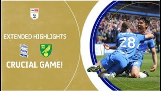 CRUCIAL GAME! | Birmingham City v Norwich City extended highlights