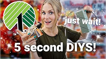 NEW! 🍂 5-Second Dollar Tree Fall DIYs you