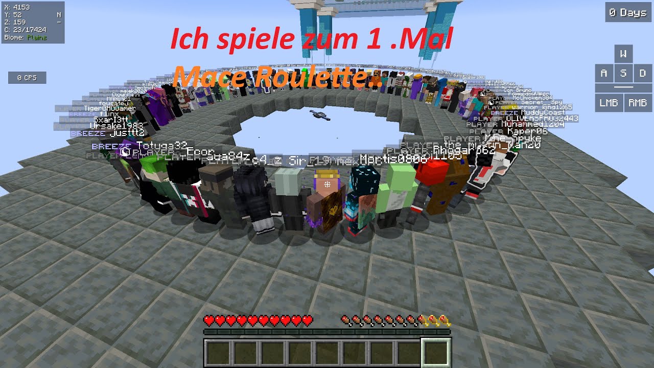 Ich spiele zum 1. Mal Mace Roulette und es ist crazy! - YouTube