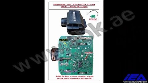 Mercedes Benz W211 EIS Data Reading & Programming By Zed Full Key Programmer & ZFH-EA7 Adapter