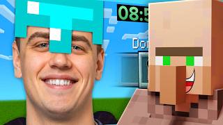 Villager reagiert auf "Papaplatte spielt Minecraft Speedrun"
