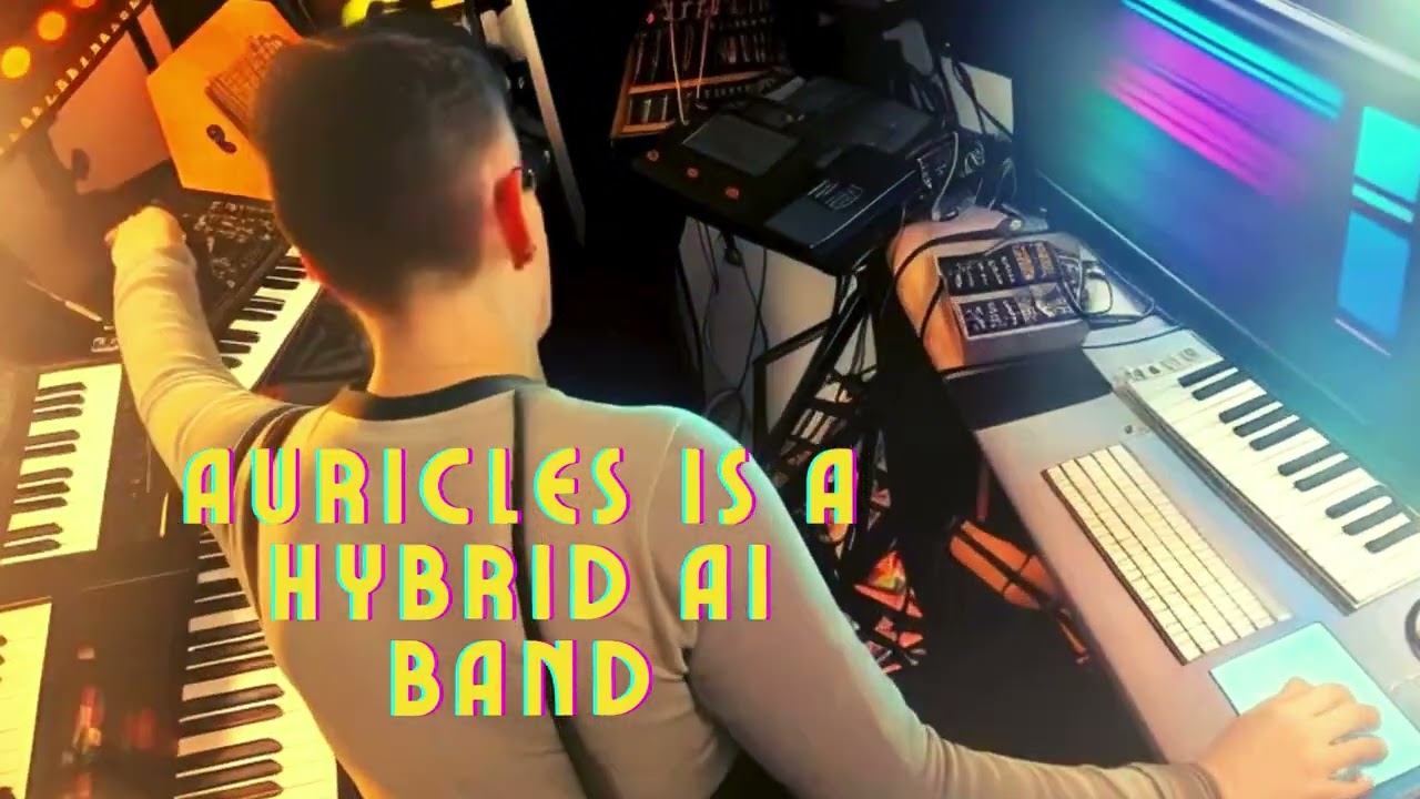 AURICLES in the Studio: Cypher in the creative process (Will Henshall) in composition in LA studio