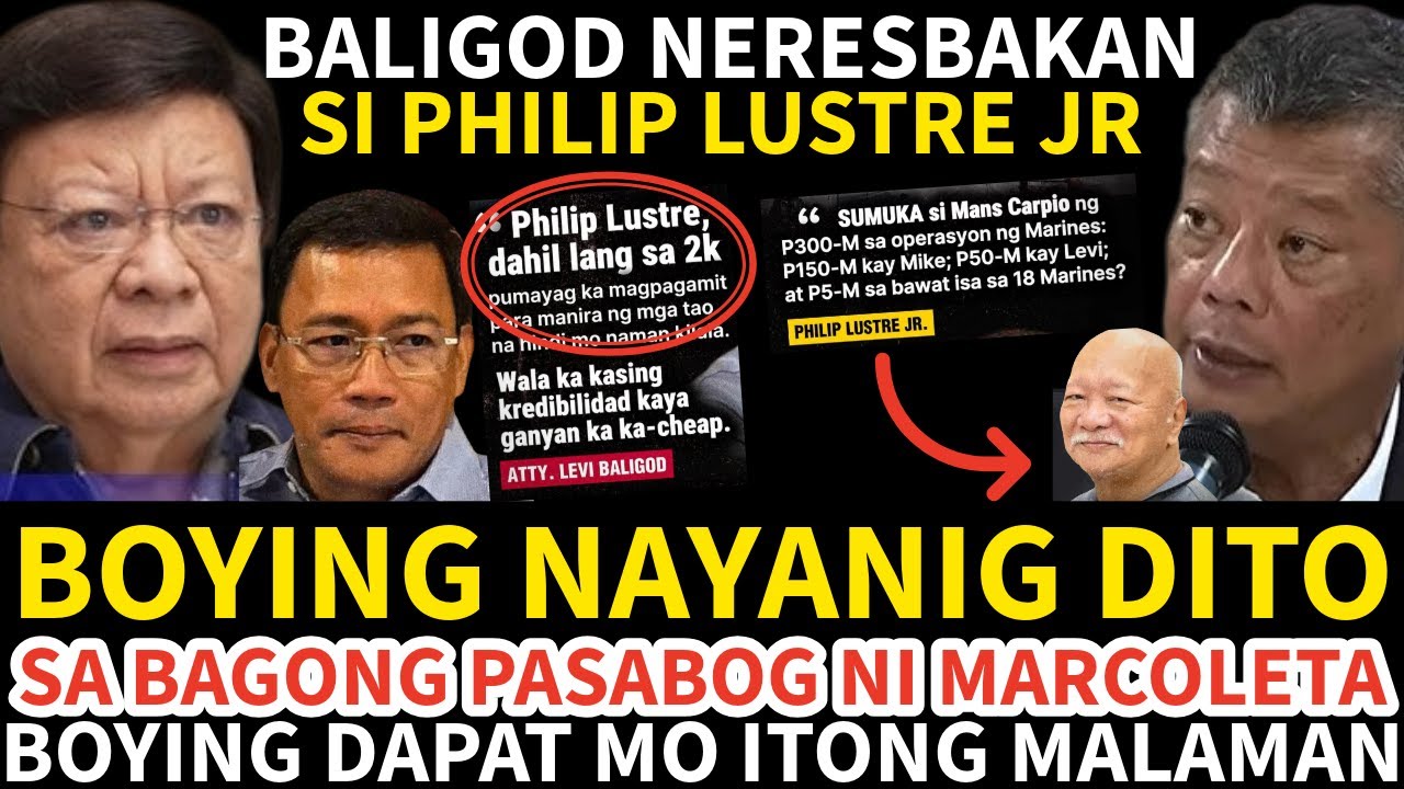 BOYING NAYANIG DITO SA PASABOG NI MARCOLETA 