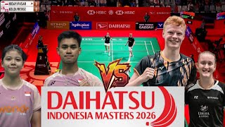 Download Lagu Hidayatullah/Pasaribu (INA) VS Kolding/Werge (DEN) | Babak 32 Besar Indonesia Masters 2026 MP3