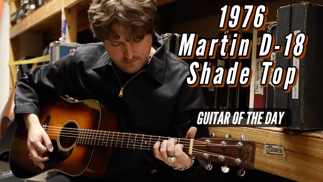 1976 Martin D-18 Shade Top | Guitar of the Day - YouTube