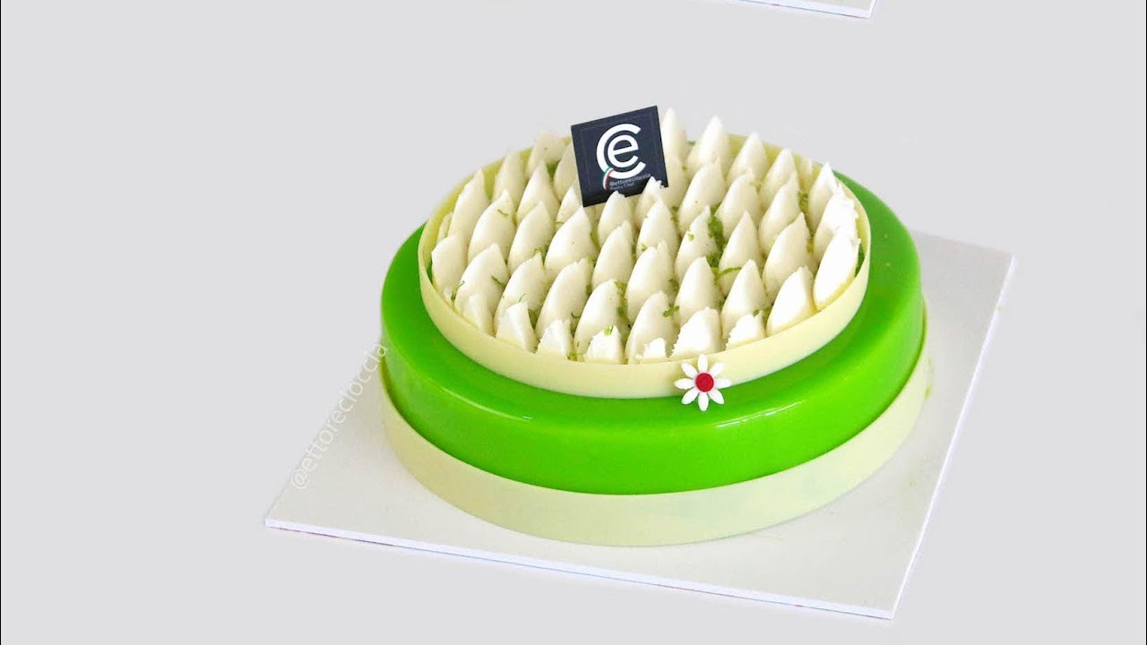 Tarta Pistacho y Lemon Curd - Pistachio & Lemon Curd Cake