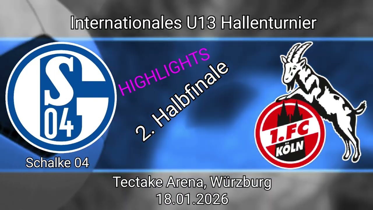 2. Halbfinale U13: Schalke 04 - 1.FC Köln