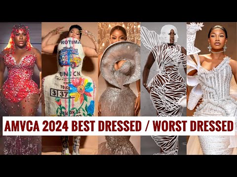 AMVCA 2024 Best & Worst Dress Looks. Africa Magic Viewers Choice Awards 10 Red Carpet #amvca2024