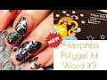 Aliexpres Polygel kit ! Amazing and Cheap Does it work nail tutorial
