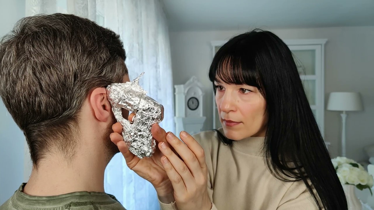 Weird But Calming Experiments On His Ear ASMR