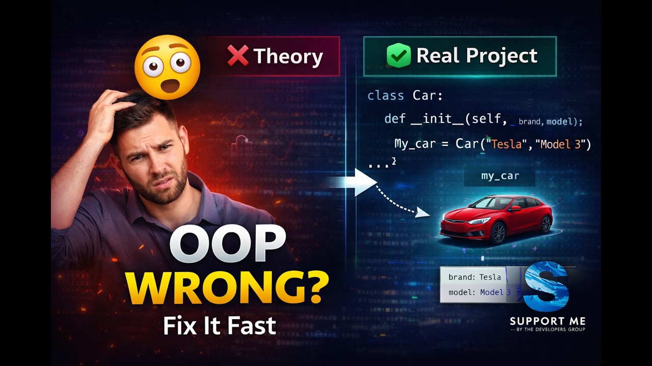 You’re Learning Python OOP WRONG 😳 (Real Project Explained) - YouTube