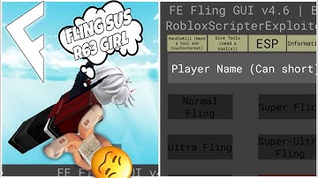 OP FE FLING GUI 🥵😏 | HYDROGEN • FLUXUS