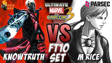 UMVC3 Parsec FT10 Set - Knowtruth VS M Rice