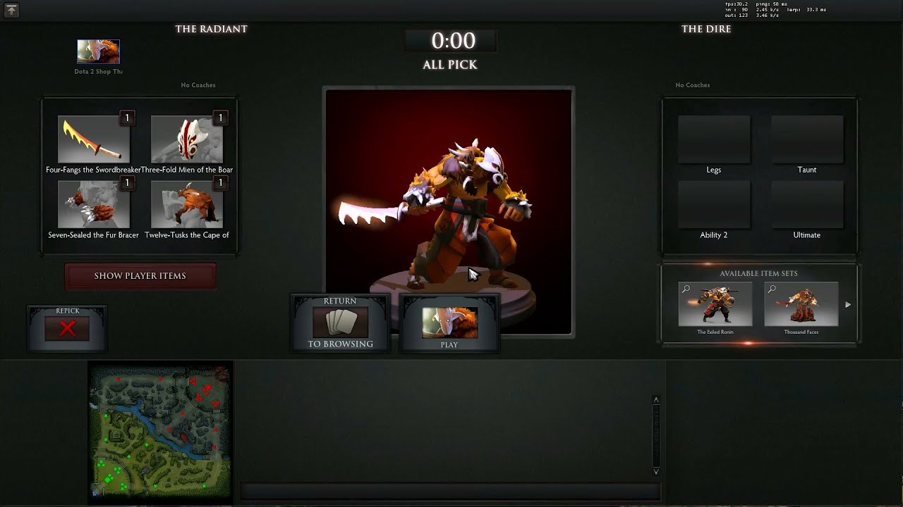 Review The Boar God S Honor Set Dota 2 Shop Thai Youtube