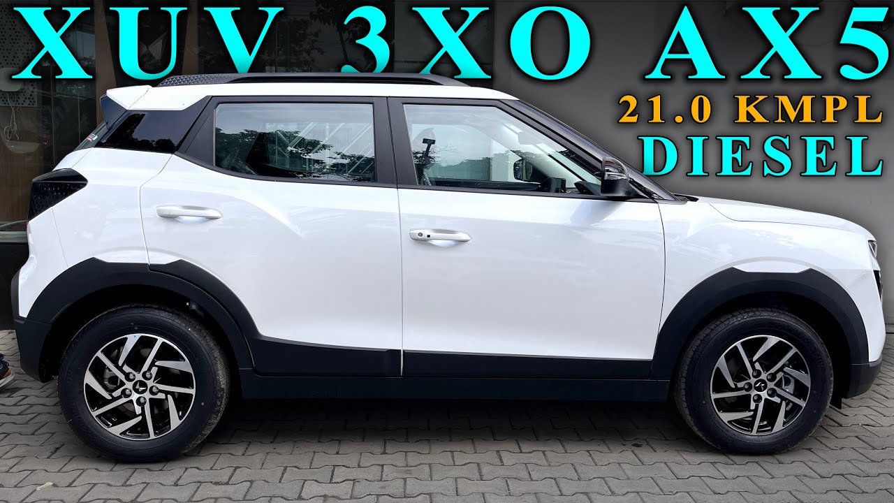 Mahindra XUV 3XO AX5 Diesel 2024 | Details | Features | Price | Mileage | Interior | Exterior