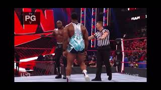 Big E VS Bobby Lashley WWE Championship Match WWE Raw September 13, 2021