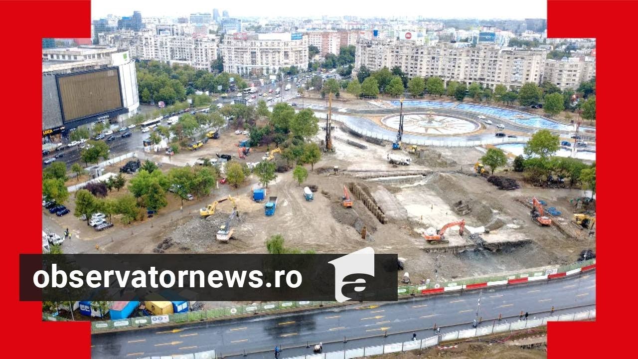 Mister după săpăturile la planşeul de la Piaţa Unirii. Zona ar putea ajunge şantier arheologic
