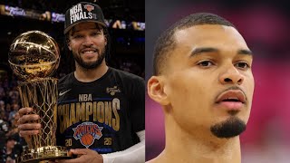 The Perfect End For Jalen Brunson And The New York Knicks It Is Not Wemby's Time Yet