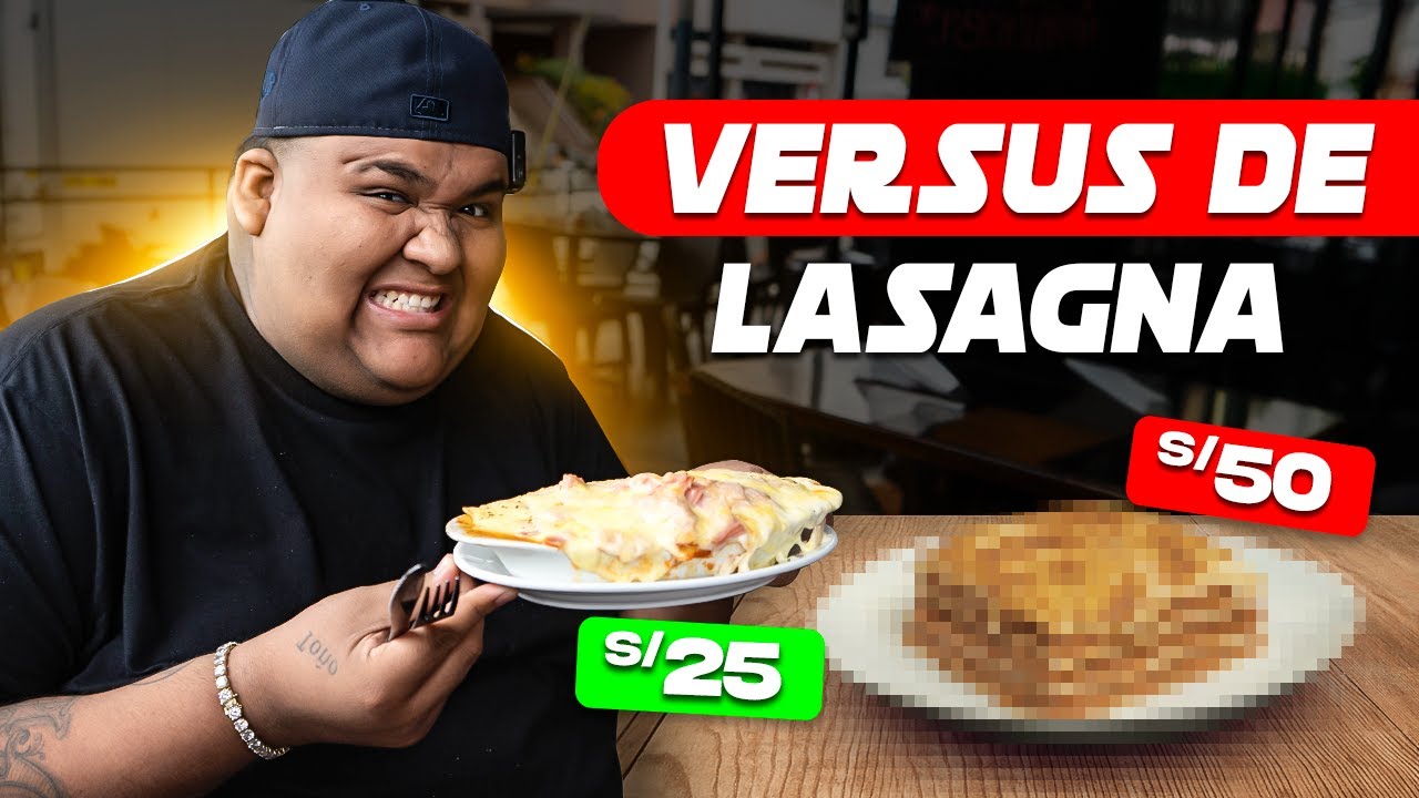 VERSUS DE LASAGNA 🔥 | CARO VS BARATO 🙌