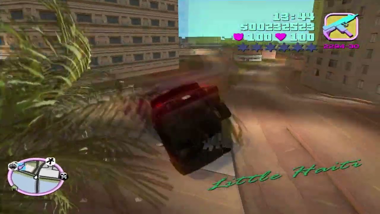 GTA Vice City (Beta Mod) - Comet Double Backflip & No Damage