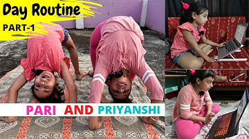 Daily Routine with Priyanshi Di / PART-1 / #LearnWithPari #learnwithpriyanshi
