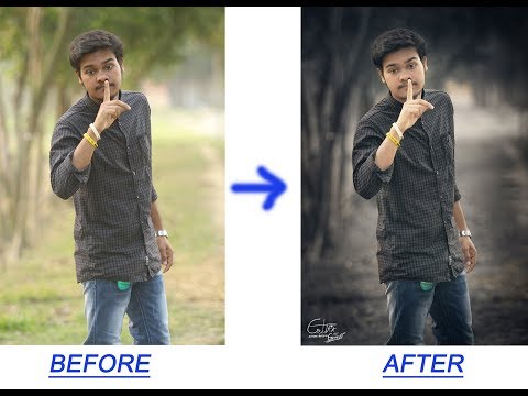 How to make background darker & black-adobe photoshop cc/cs-(Estiak Bejoy)