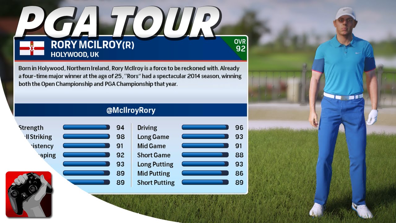 rory mcilroy pga tour courses