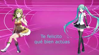 【VOCALOID COVER】Te Felicito【Hatsune Miku & Gumi】