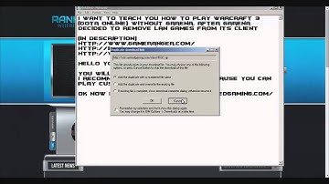 How to play Warcraft III (DotA Map) without garena