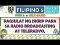 Pagsulat ng Script para sa Radio Broadcasting at Teleradyo