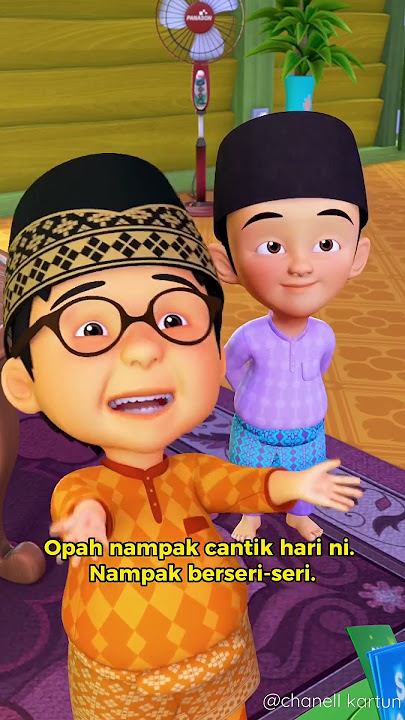Upin & Ipin hari raya🇲🇾