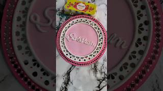 How To Mack Butterfly Name Plate Lippan Art 🎨|Name Plate Lippan Art ✨ #lippanart #youtube #subscribe
