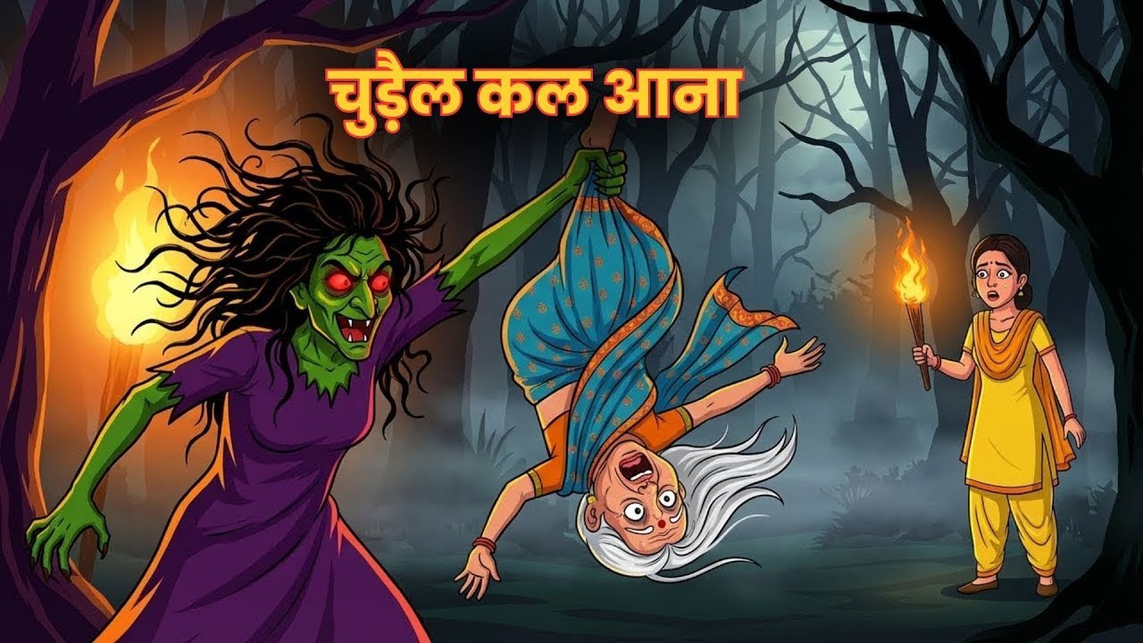 चुड़ैल कल आना ｜ ज़ालिम सास ｜ Hindi Stories ｜ Horror Kahni ｜ Hindi Story