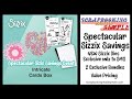 Sizzix Spectacular Event for April  Exclusive. Sizzix Dies at SMS!  Value Priced Bundles! Exciting!