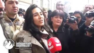 Etirazçılar Meriadan Çıxdı