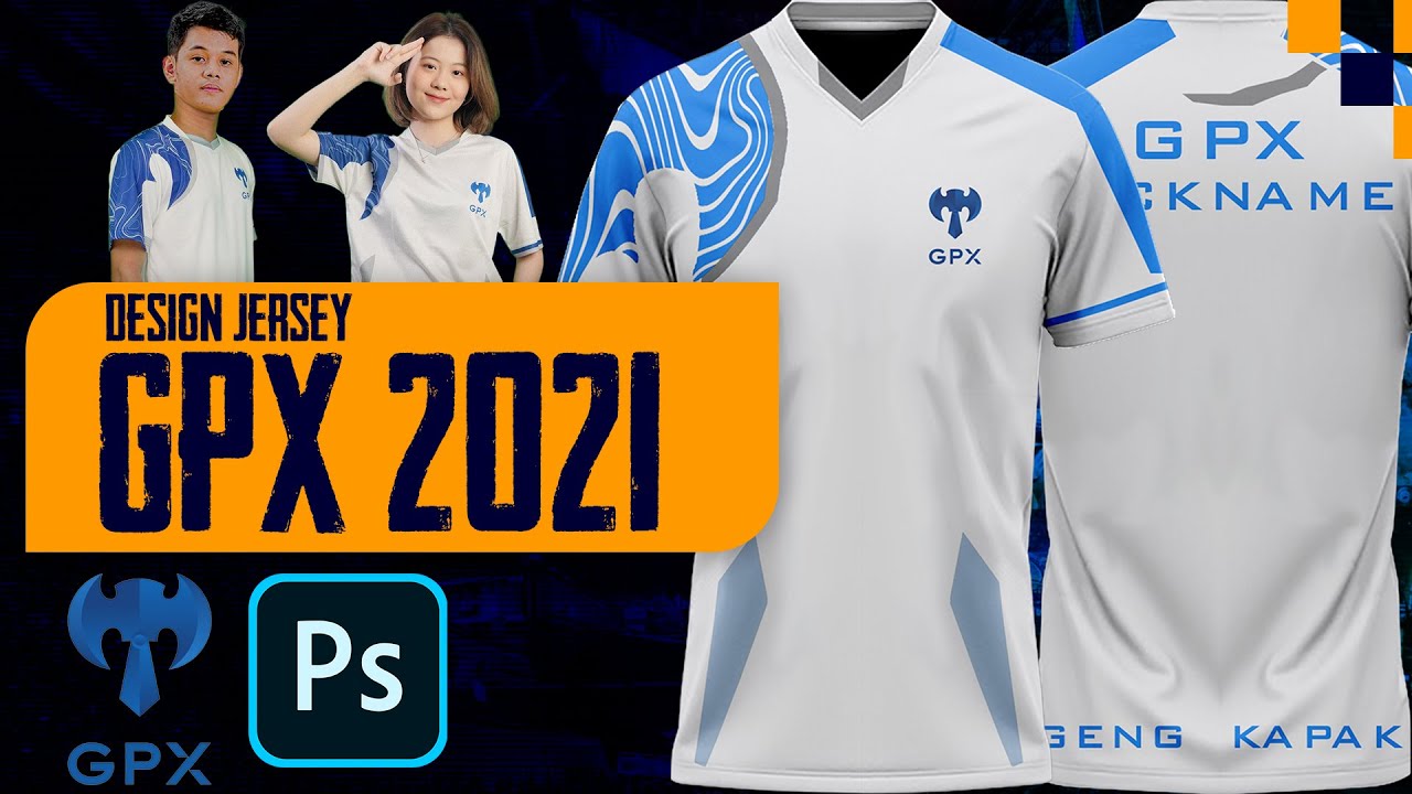 DESAIN JERSEY ESPORT (GPX 2021) Speed Art YouTube