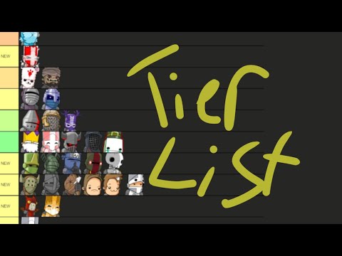 castle crashers tier list with a good chunk of reasoning 