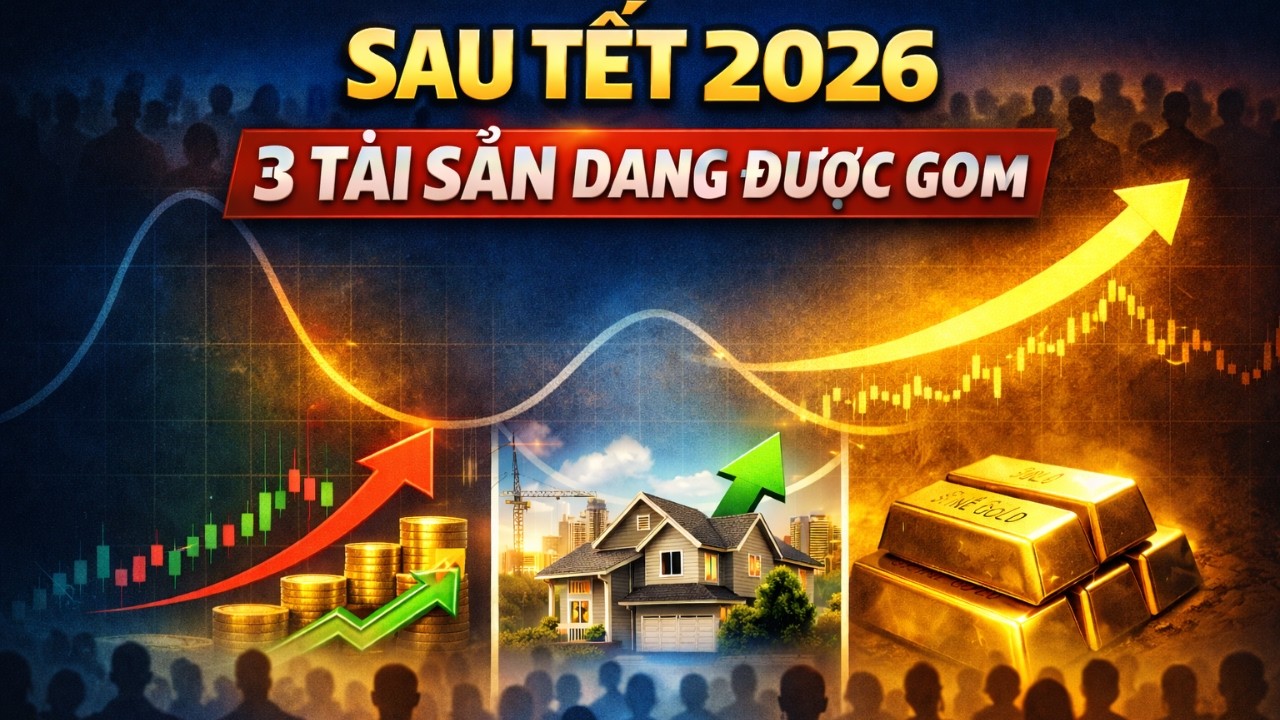 Sau Tết 2026: Dòng Tiền Lớn Đang Âm Thầm Đổ Vào 3 Tài Sản Này | Đường Đến Triệu